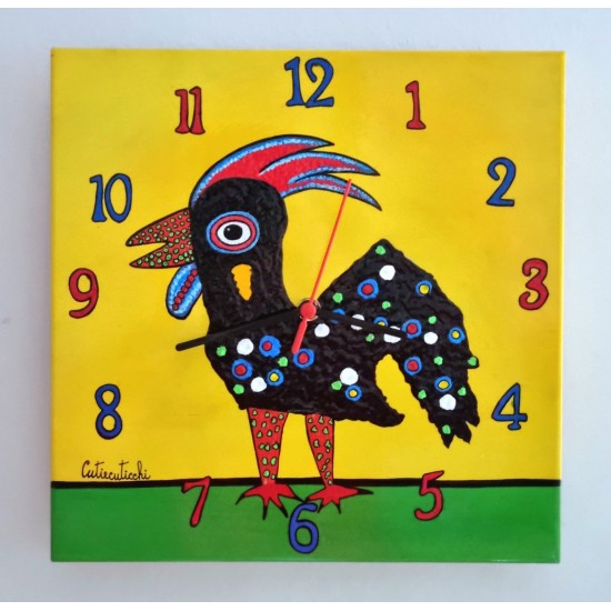 Orologio da parete gallinaccio